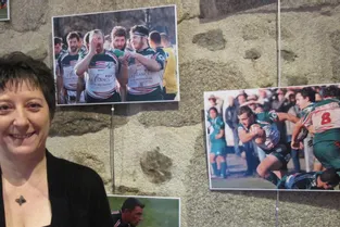 Le Rugby-Club aubussonais s'expose grâce aux photos d’Isabelle Rapinat