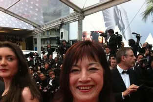 La députée Danielle Auroi sur la croisette à Cannes