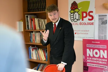 Rémy Goubert devient à 20 ans le nouveau patron du Parti socialiste du Cantal