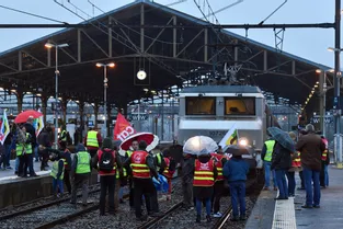 Des trains bloqués en gare de Brive, mais pas par des cheminots