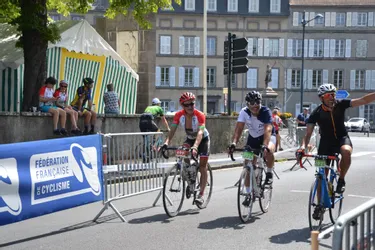 Sur les parcours de la course cycliste de l'étape sanfloraine à Saint-Flour (Cantal) : un vingtième anniversaire entre succès et montées avalées