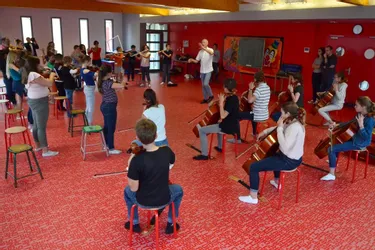 L'orchestre du collège sélectionné pour un concert au château de Fontainebleau