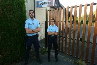 Deux nouveaux gendarmes affectés à la brigade de gendarmerie de Pionsat (Puy-de-Dôme)
