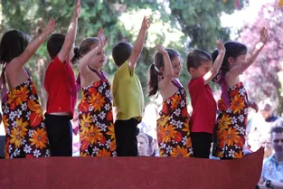 Des enfants très applaudis lors du spectacle de fin d’année de l’école de la Présentation