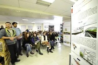 Des étudiants de La Souterraine ont planché sur le projet de la gare de Guéret