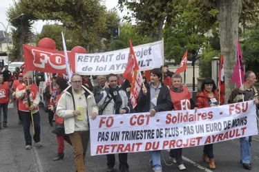 300 personnes dans les rues hier, à Brive et à Tulle, contre la réforme Ayrault