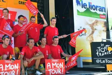 Neuf Cantaliens dans la roue de Moncoutié sur le Tour de France