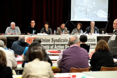 Congrès de l’Union syndicale départementale CGT santé action sociale, à Clermont, aujourd’hui encore