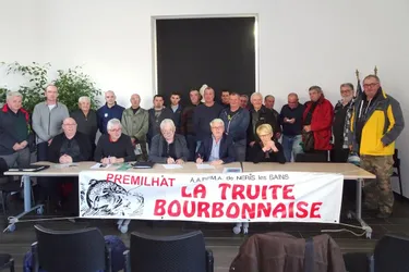 Convention entre la municipalité et la Truite bourbonnaise