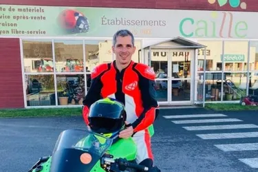 Rescapé d'un grave accident, cet habitant de Broût-Vernet (Allier) va reprendre la moto en compétition
