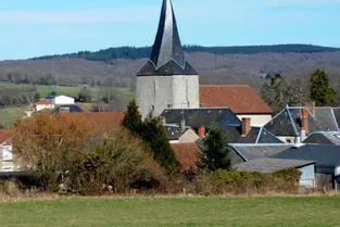 L’église de Naillat possède la seule flèche torse de la Creuse