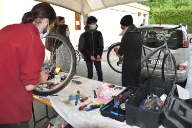 A Saint-Germain-les-Vergnes (Corrèze), des conseils pour bien entretenir son vélo