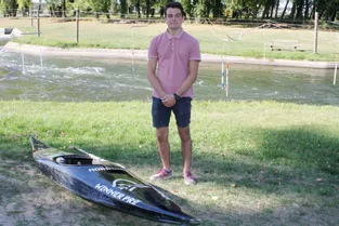 Le jeune kayakiste de 16 ans vise déjà le plus haut niveau