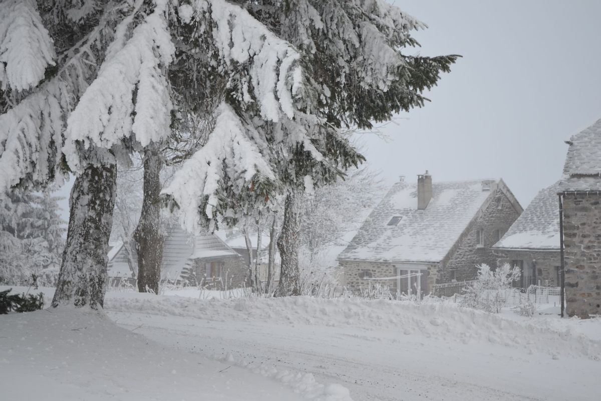Jusqu'à 20 centimètres de neige sont tombés aux Estables