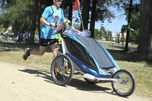 Le Moulinois Cyril Maurice court 3.000 km en 5 mois pour aider les enfants malades