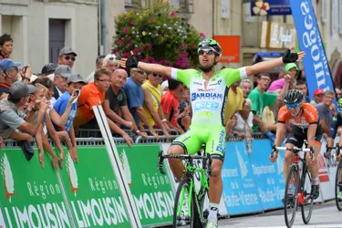 Tour du Limousin 2015 : Sonny Colbrelli (Bardiani-CSF) remporte la première étape à Saint-Yrieix