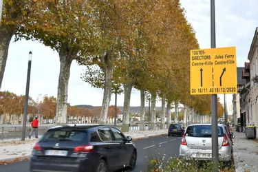 À Montluçon (Allier), la nouvelle voierie de la rive droite du Cher sera ouverte à la circulation ce vendredi 18 décembre dans l'après-midi