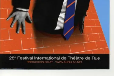 L'affiche du festival de Théâtre de rue d'Aurillac 2013 dévoilée
