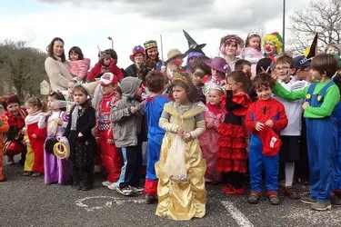 Les enfants ont célébré carnaval