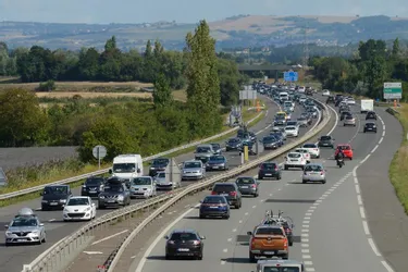 Circulation compliquée sur l'A71 et l'A75 à hauteur de Clermont-Ferrand