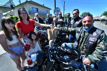 Des motards au grand coeur pour épauler les Couturières solidaires en Corrèze