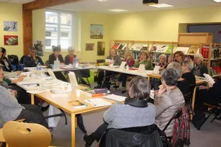 Le dynamisme de la bibliothèque d'Auzances salué par une réunion départementale
