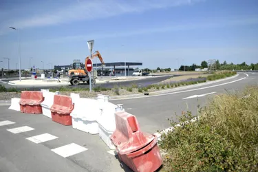 Le chantier des Portes de l’Allier a pris du retard : la station-service est ouverte mais inaccessible