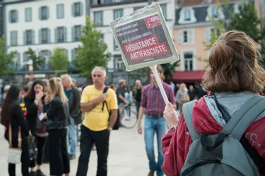 Rassemblement à Clermont-Ferrand "contre l'extrême droite et en hommage à Clément Méric"