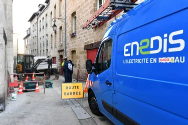 La rue Basse fermée à la circulation dans le centre-ville de Brive pour réparer un câble électrique défectueux