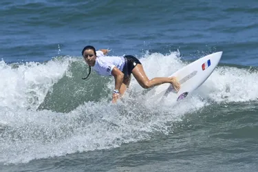 Surf : la Ponote Johanne Defay éliminée en huitièmes de finale