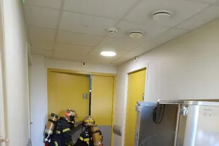 Simulation d’incendie à l’Ehpad