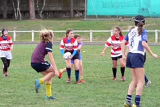 Le rugby au féminin à la Mourette