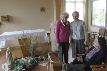 Ces sœurs de la Congrégation Notre-Dame, retraitées de l’Éducation, vivent à Avermes