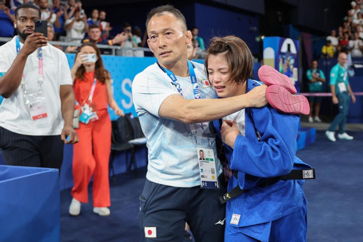 JO Paris 2024 : les larmes et les cris de la légende du judo Uta Abe ...