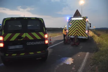 Sortie de route à Cohade (Haute-Loire) : le conducteur évacué sur le CHU de Clermont-Ferrand