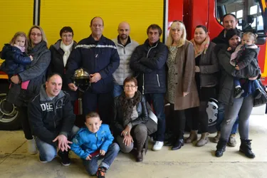 Carlos Ferreira, pompier de Brioude, est parti à la retraite