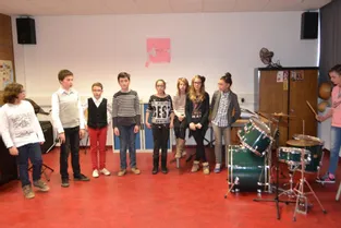 Dix élèves de 6e participent à la classe à horaires aménagés musique au collège Lafayette