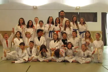Le Beynat judo club en grande forme