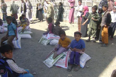 L’association a offert un noël aux enfants du Yémen