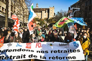 3.500 personnes contre la réforme des retraites pour la quatrième journée de manifestation à Montluçon