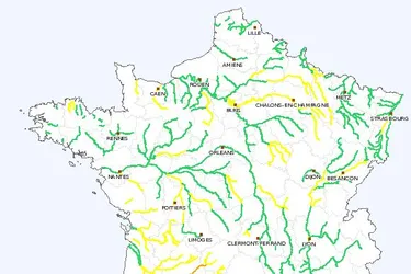 Alerte à la crue sur le fleuve Loire