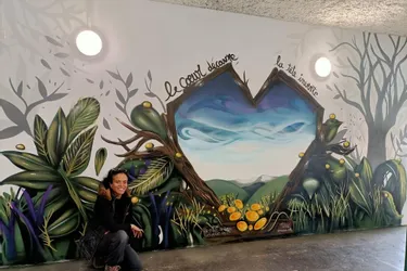 Le collège de la Triouzoune accueille une peinture murale