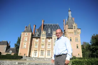 Le Loto du patrimoine va aider Hugues de Chabannes à restaurer sa propriété : vie de château, vie de travaux à Avrilly (Allier)