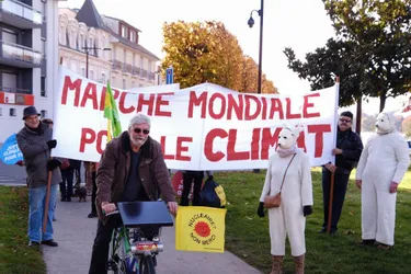 Une marche pour le climat a eu lieu hier, à Vichy