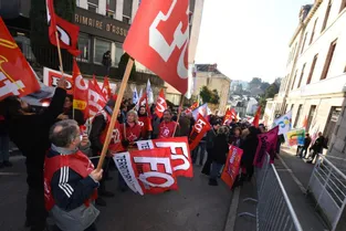 Plus de 300 fonctionnaires ont manifesté à Tulle à l’appel des syndicats