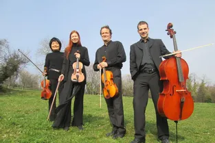 Harmonies en Livradois avec un quatuor