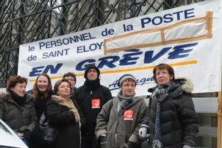La Poste Saint-Eloy en grève à Clermont-Ferrand