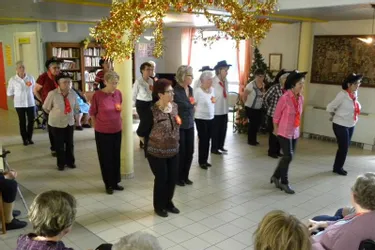 Danse à la maison de retraite
