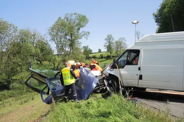 Deux blessés dans une collision frontale dans l'Allier