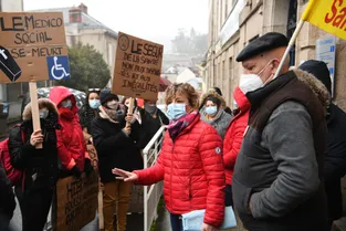 Manifestation à Tulle (Corrèze) : le secteur médico-social "grand oublié" du Ségur de la santé